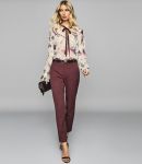 RFPB01 REISS FLORAL PRINTED BLOUSE